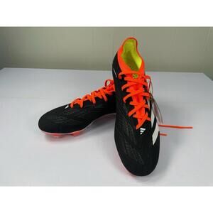 Adidas Predator Pro FG Soccer Cleats Black Orange Hybridtouch 2.0 Sz 9.5